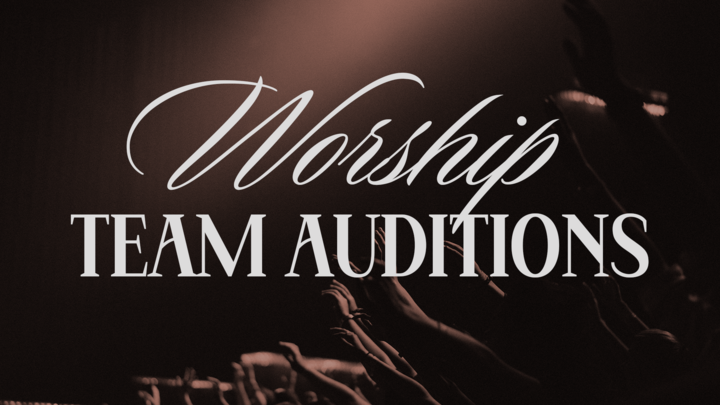 Worship Team Auditions logo