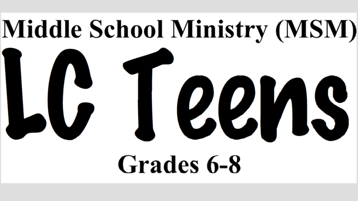 LC Teens MSM Sunday Mornings logo image