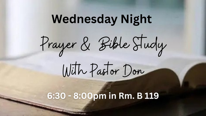 Wednesday Night Adult Co-ed Bible Study logo