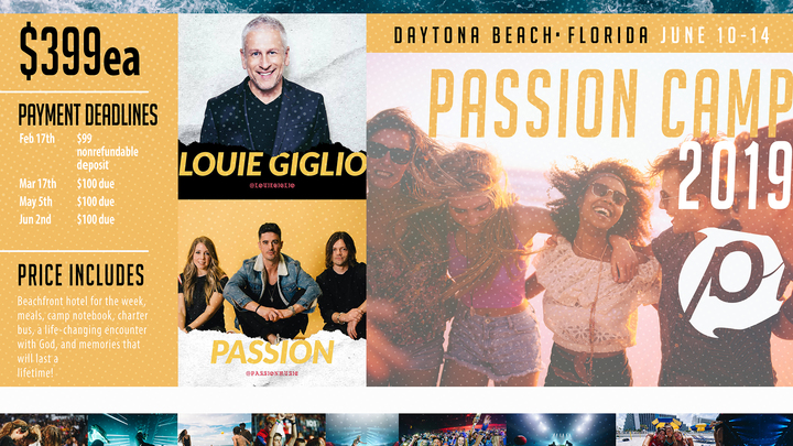 Passion Youth Camp 2019 logo image