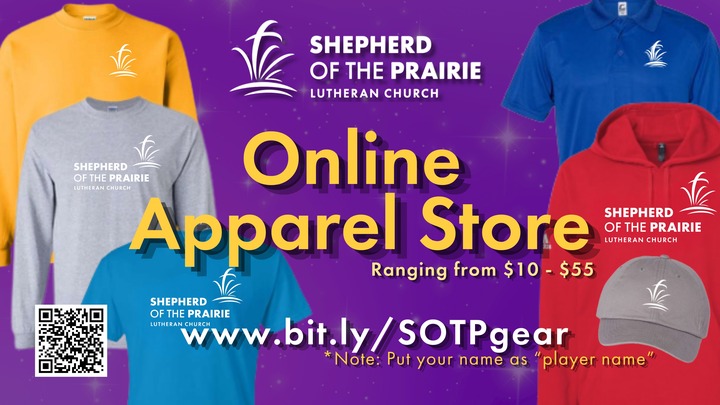 Shepherd of the Prairie Online Logowear Apparel Store logo