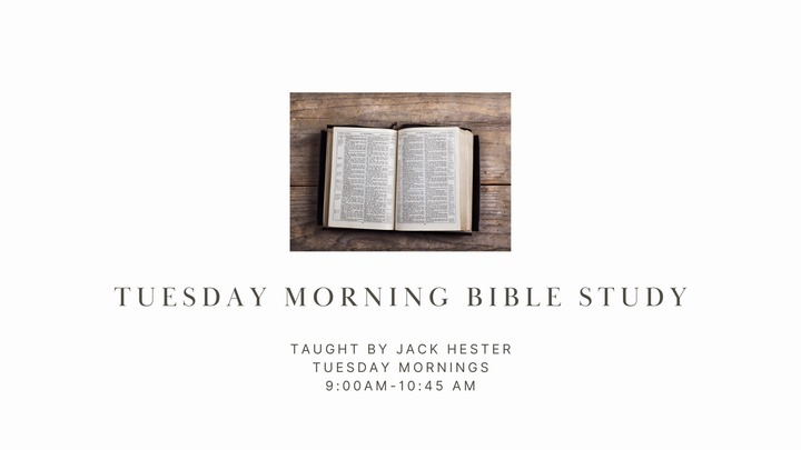 Tuesday Morning Bible Study w/ Jack Hester- Mobile logo