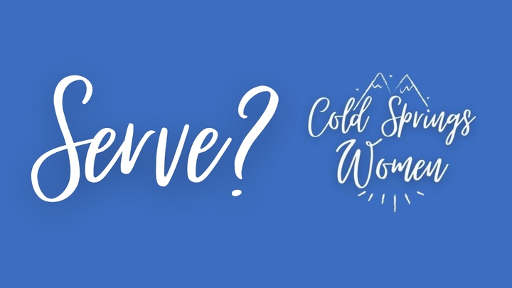 Women's Ministry Serving Opportunities  logo