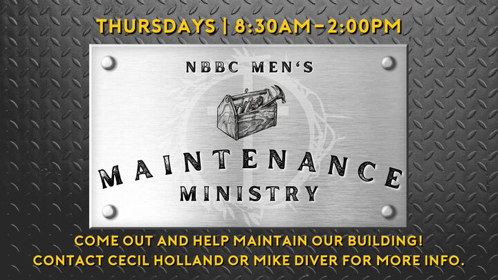 Men's Thursday Maintenance Crew logo
