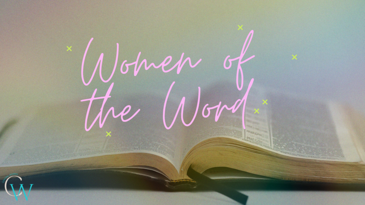 "Women of the Word" Women's Discipleship Groups logo