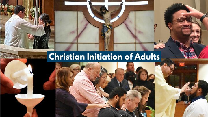 Volunteers for Christian Initiation (CI) of Adults logo