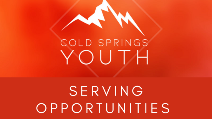 Youth Ministry Serving Opportunities  logo