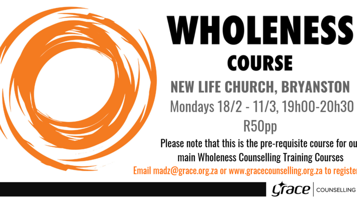 Medium four session course startingmonday 21 janary 1900 2100 atnew life church bryanston 4