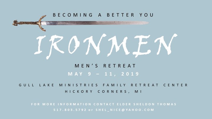 2019 Ironmen’s Retreat logo image