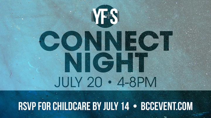 Young Families & Singles Connect Night Childcare logo image