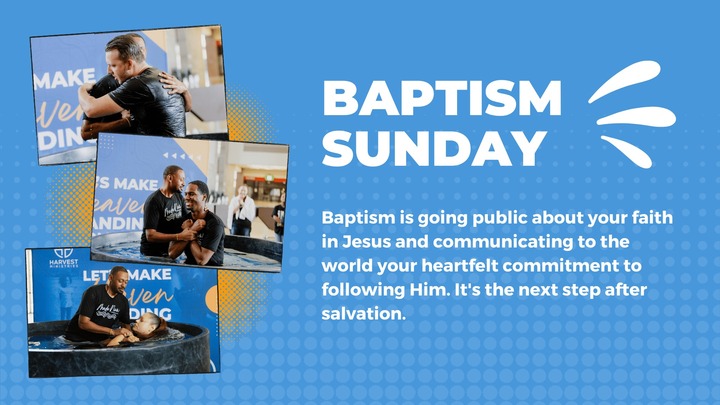 Baptism Sunday logo