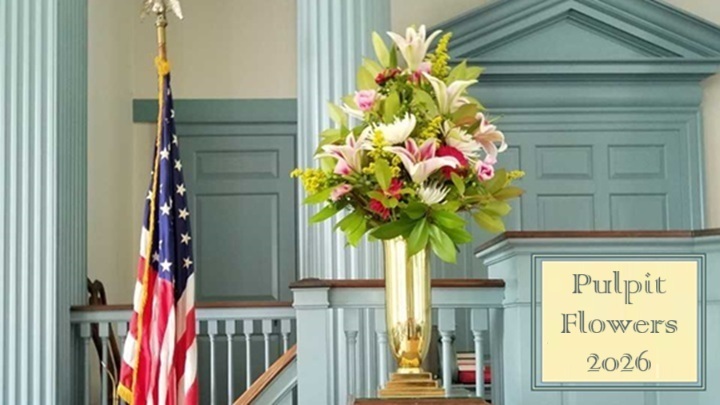 Help Deacons Deliver 3rd Sundays / Reserve 2026 Worship Flowers logo