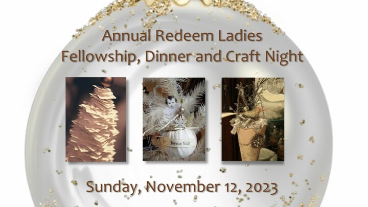 Annual Redeem Ladies Craft Night logo