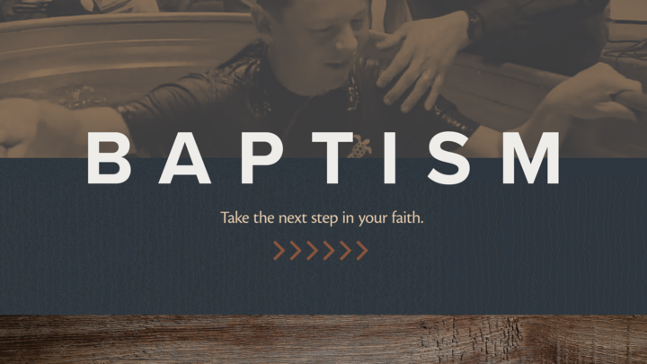 Baptisms at Vineyard logo