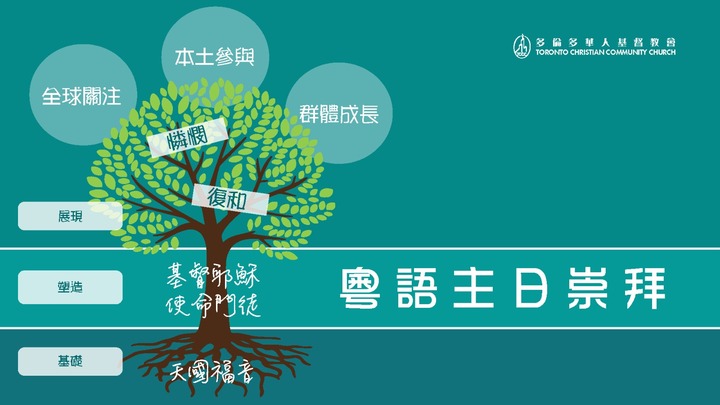 Cantonese - 主日崇拜周刊 logo