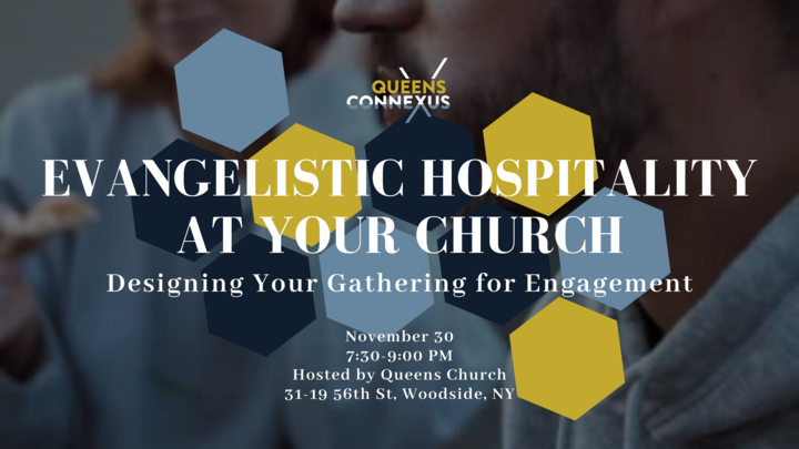 QCX Workshop: Evangelistic Hospitality At Your Church logo
