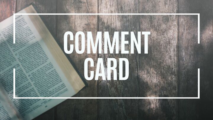 Comment Card logo