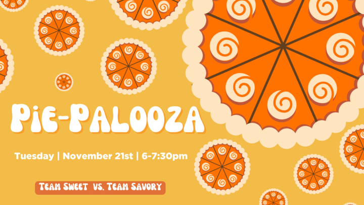 Pie-Palooza- Tuesday, November 21st logo