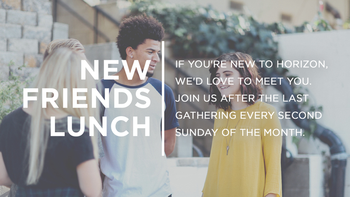 New Friends Lunch logo image