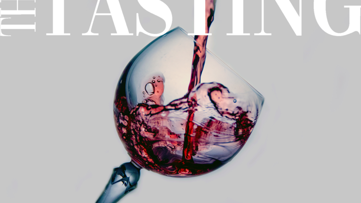 Medium front the tasting