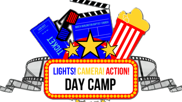 Lights, Camera, Action! Camp 2019 logo image