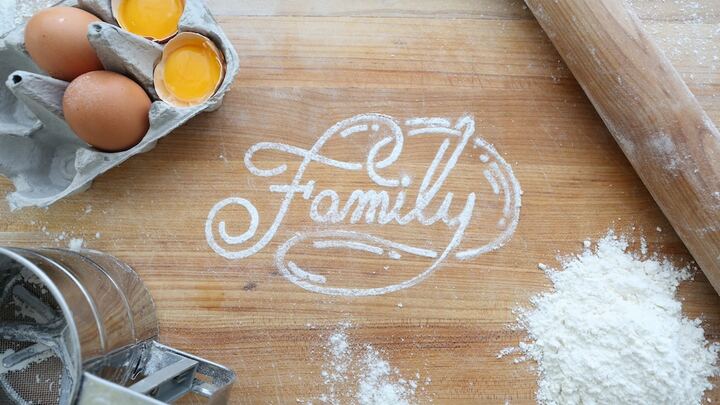 End of Year Family Potluck Dinner logo