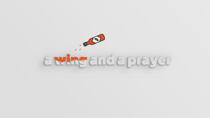a wing and a prayer (Men's Event) logo image