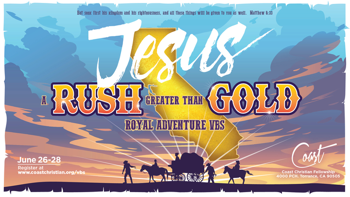 Royal Adventure VBS 2019 - California Gold Rush logo image