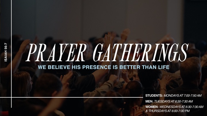 Weekly Prayer Gatherings logo