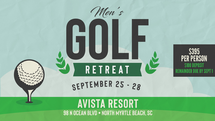 Men's Golf Retreat 2019 logo image