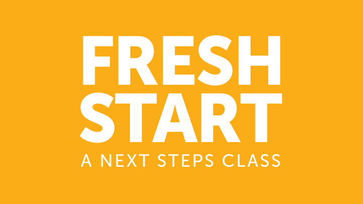 Fresh Start: Next Steps Class logo