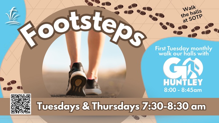 Footsteps - Walk the Halls with Us logo