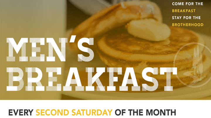 Church. Greenfield Men's Breakfast logo