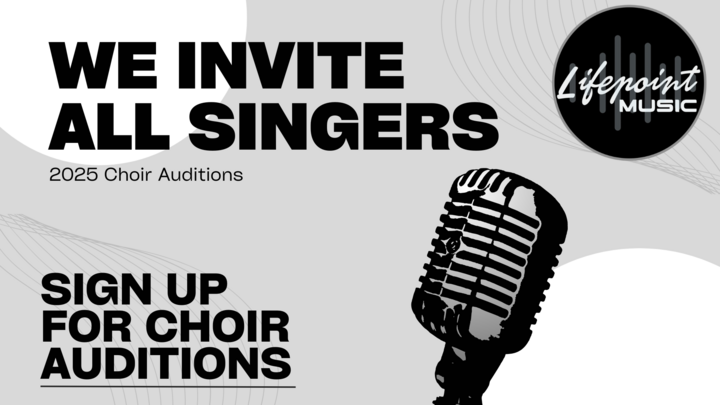 New Year - 2025 Choir Auditions logo