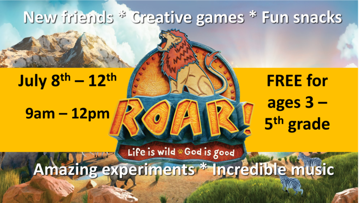 ROAR VBS logo image