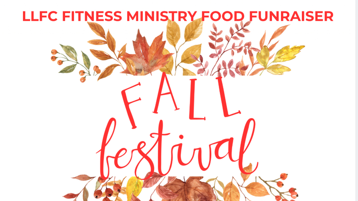 LLFC Fitness Ministry Food Fundraiser logo