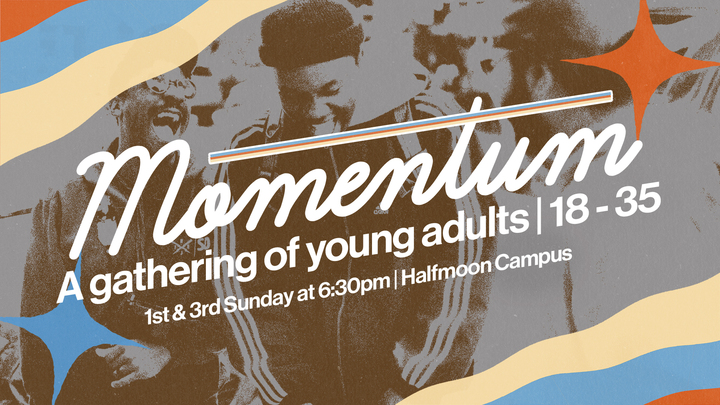 MOMENTUM - A Gathering of Young Adults logo