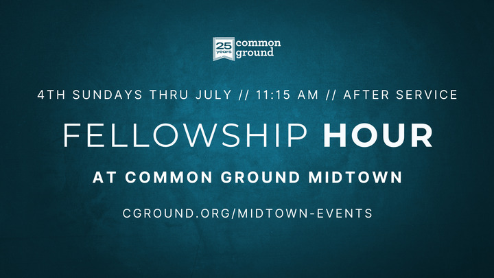Fellowship Hour • 4th Sundays logo