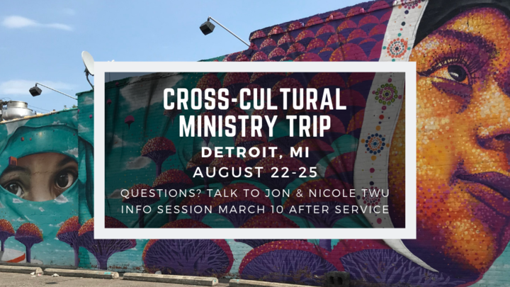 Detroit Cross Cultural Ministry Trip logo image