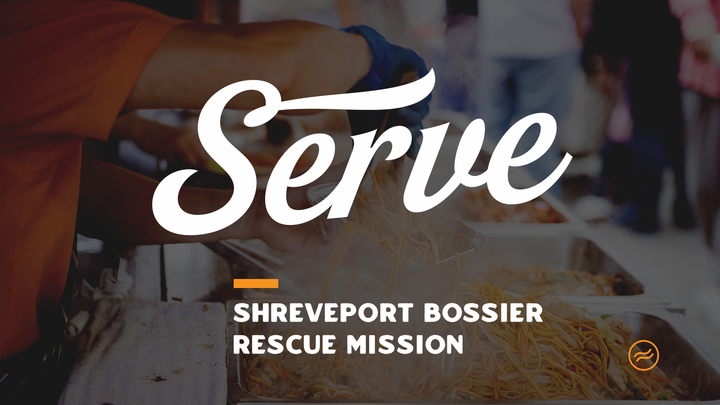Shreveport Bossier Rescue Mission Serve Event logo image