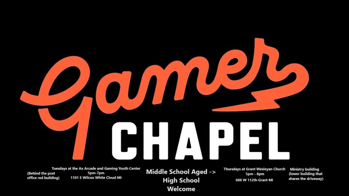 Gamer Chapel Serving Opportunities logo