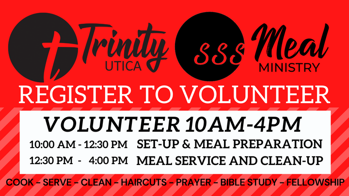 Sunday Meal Ministry (SSS) Volunteer Registration logo