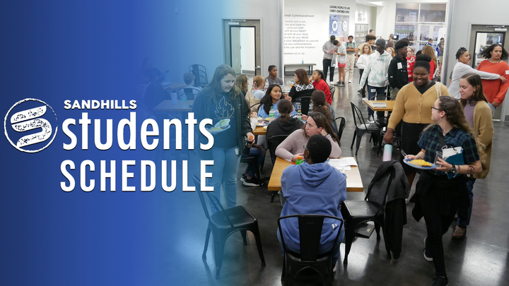Sandhills Student Ministry Schedule logo