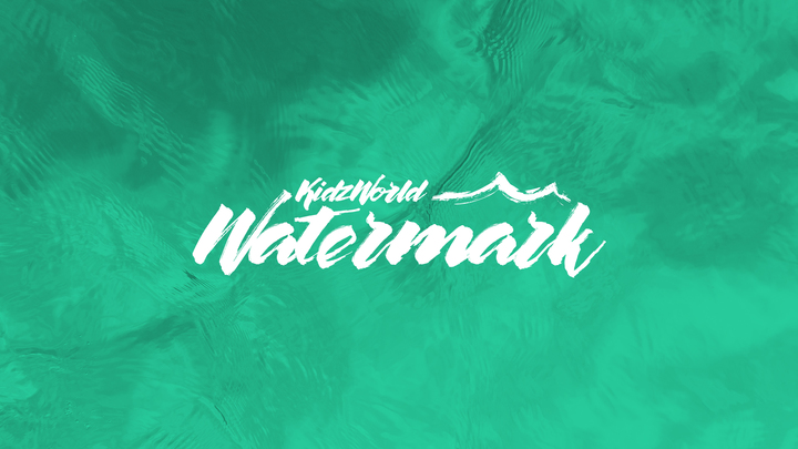KidzWorld Watermark logo image