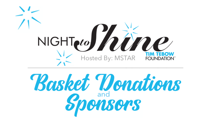 BASKET DONATIONS/SPONSORS - Night to Shine logo image