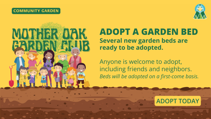 Mother Oak Garden Club - Bed Adoption logo