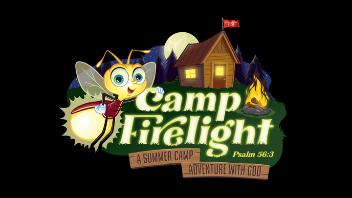 Camp Firelight — Vacation Bible School 2024 logo