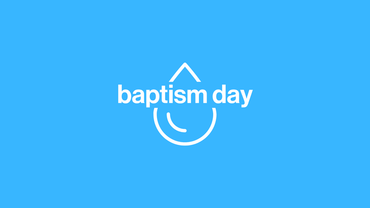 Baptism Sunday logo