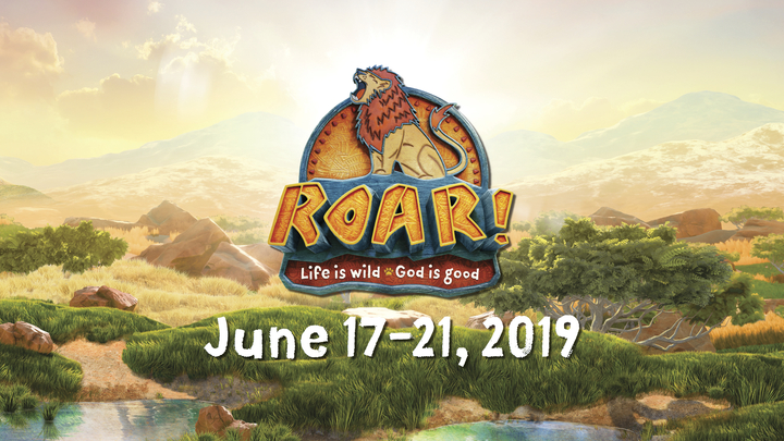 ROAR: VBS 2019 logo image