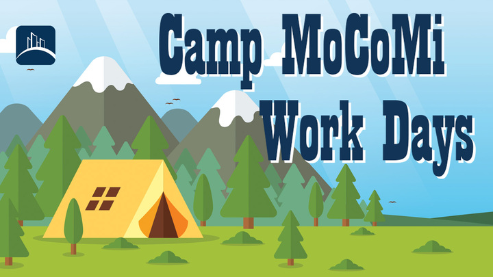 Camp MoCoMi Work Day logo